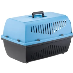 Caisse de transport plastique recyclé chat et petit chien Skipper 2 beige - Ferplast