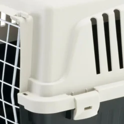 Caisse de transport plastique chat et petit chien Atlas 20 EL noir - Ferplast