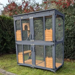 Catio Balcon modulable pour Chat version 3 - Kat'Venture