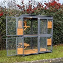 Catio Balcon modulable pour Chat version 3 - Kat'Venture