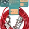 Câble de sécurité pour chien avec ressort anti traction 9m - Zolux