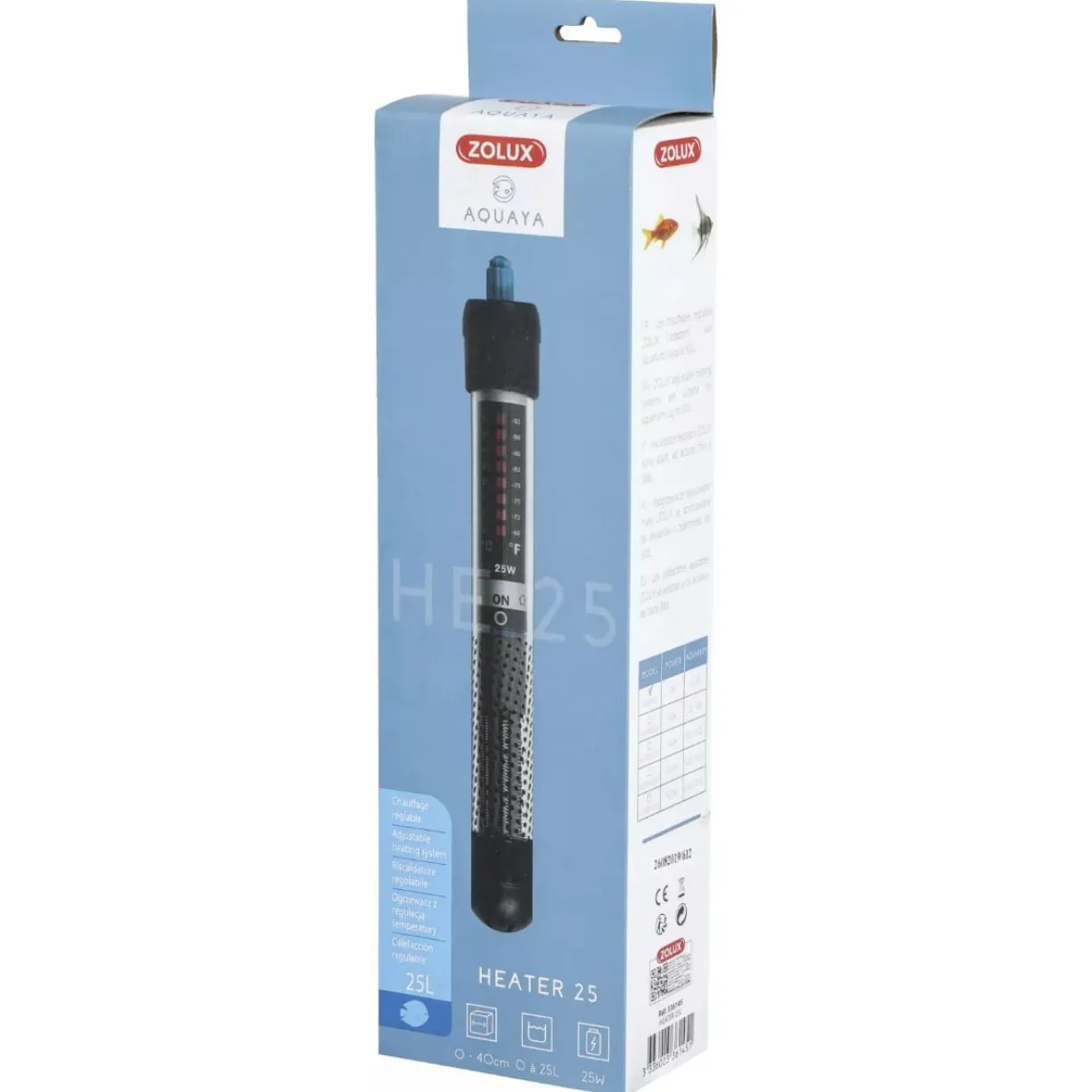 Chauffage aquarium Aquaya 25L - Zolux