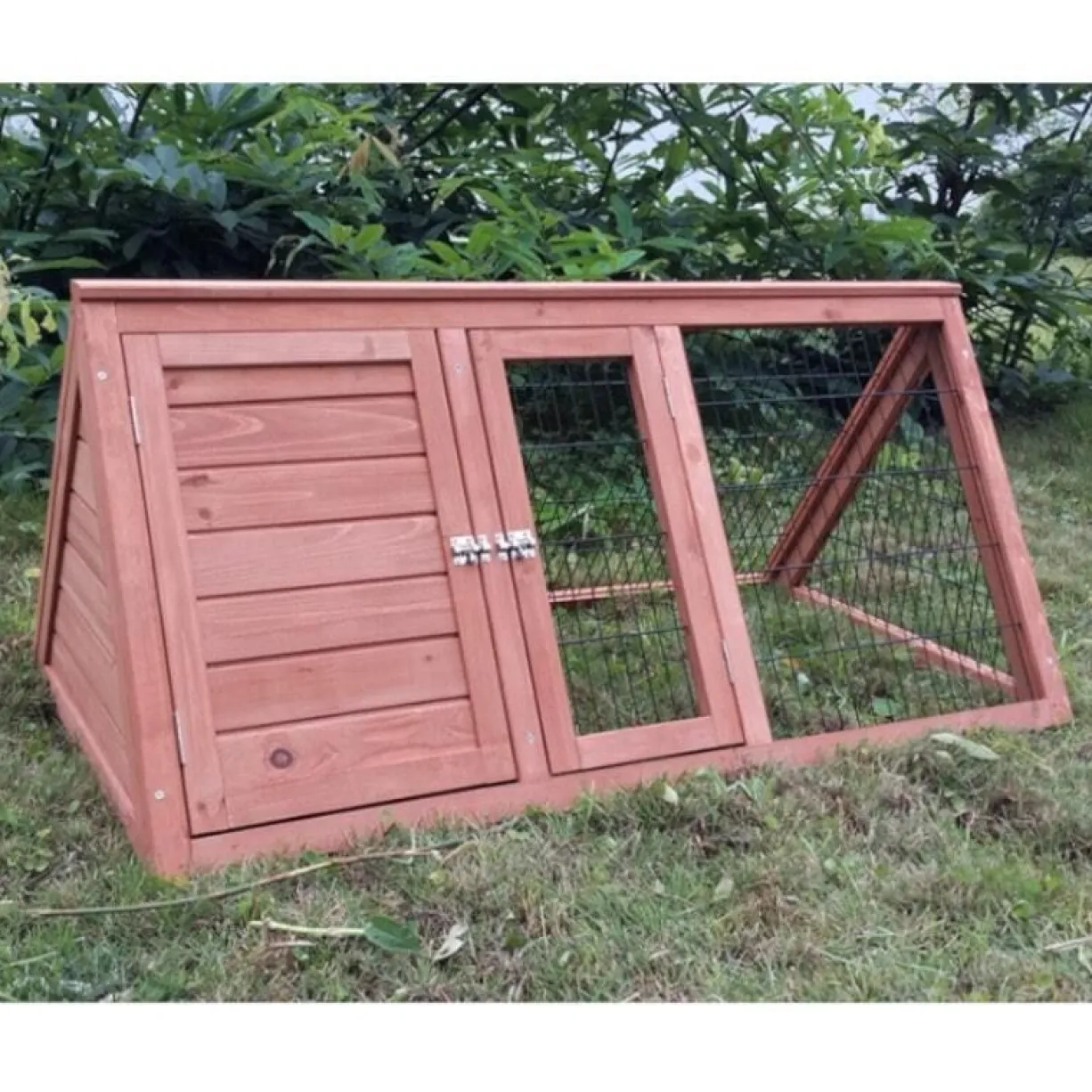 Clapier Japonais bois pour lapin et tortue