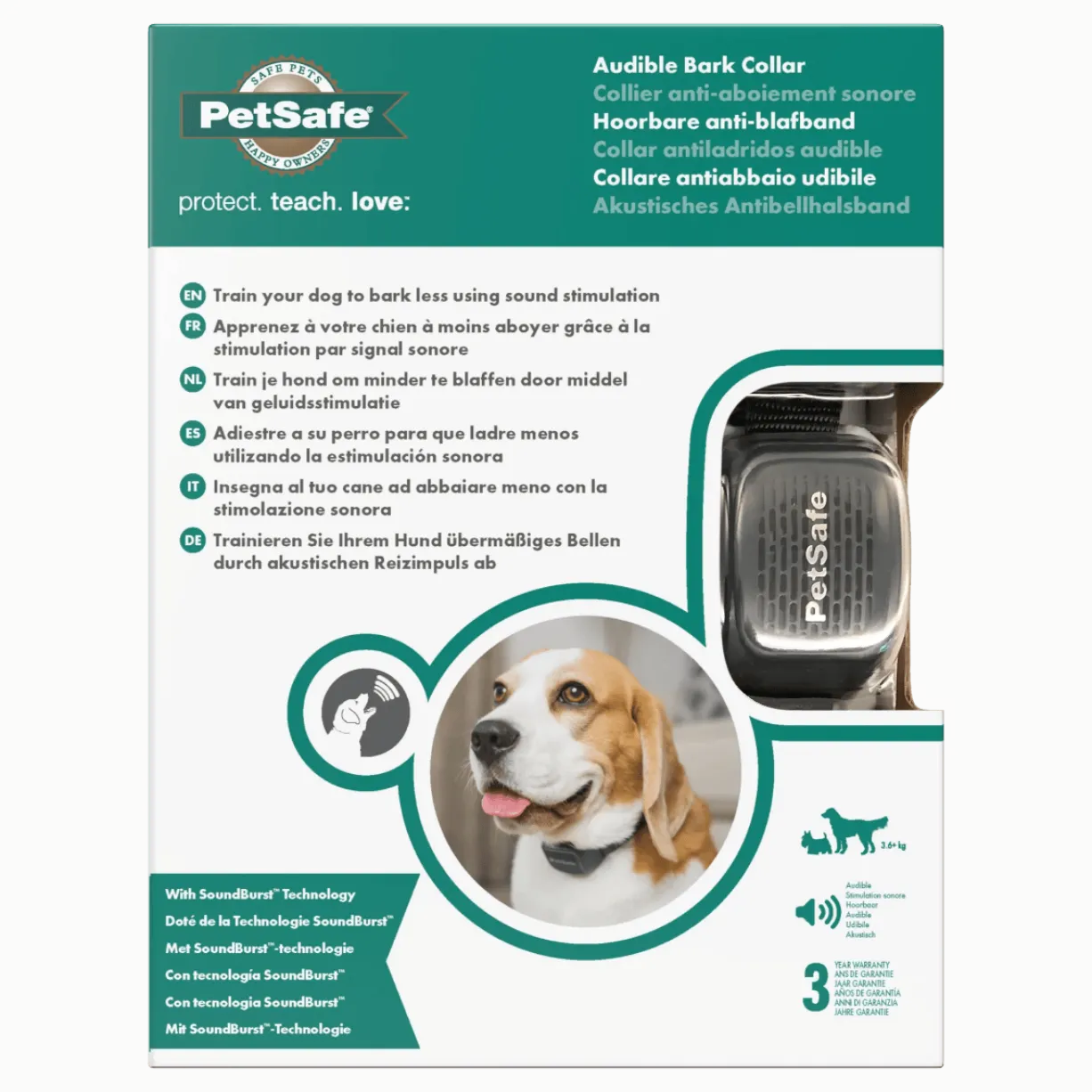 Collier anti-aboiement sonore-rechargeable - PetSafe