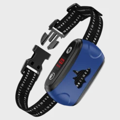 Collier anti-aboiement à vibration et sonore pour chien