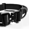 Collier chien avec poignée Lighter Combat Collar 4cm noir taille M - BullyBillows