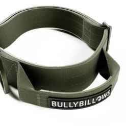 Collier chien avec poignée Lighter Combat Collar 4cm kaki taille S - BullyBillows