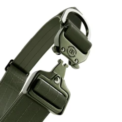 Collier chien avec poignée Lighter Combat Collar 4cm kaki taille L - BullyBillows