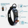 Collier chien Bivouak taille S bleu - Zolux
