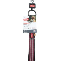 Collier chien Bivouak taille XL rouge - Zolux