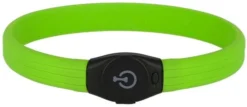 Collier à LED chien Maxi Safe 65cm vert - Kerbl