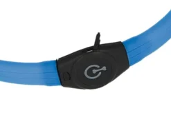 Collier à LED chien Maxi Safe 65cm bleu - Kerbl