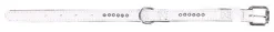 Collier pour chien Diamond blanc, 14 mm / 23 - 28 cm