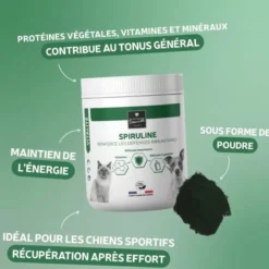 Complément alimentaire chien et chat Spiruline 2kg - Les recettes de Daniel