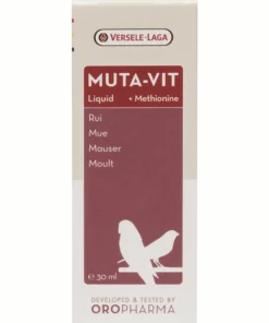 Complément alimentaire mue oiseaux Oropharma Muta-Vit Liquid 30ML - Versele Laga