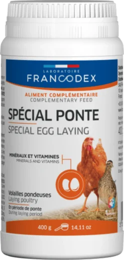 Complément alimentaire poule Spécial Ponte 400g - Francodex