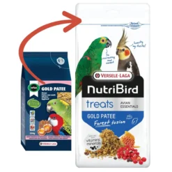 Complément alimentaire pour oiseaux NutriBird Treats Gold Patee Forest Fusion 250g - Versele Laga