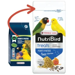 Complément alimentaire pour oiseaux NutriBird Treats Forti Patee 250g - Versele Laga