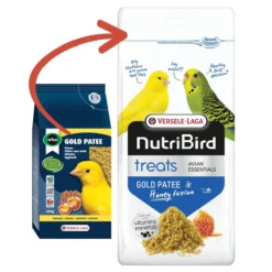 Complément alimentaire pour oiseaux NutriBird Treats Gold Patee Honey Fusion 250g - Versele Laga