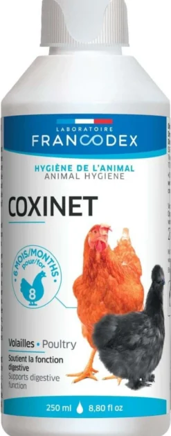 Complément alimentaire traitement anticoccidien poule Coxinet 250ML - Francodex