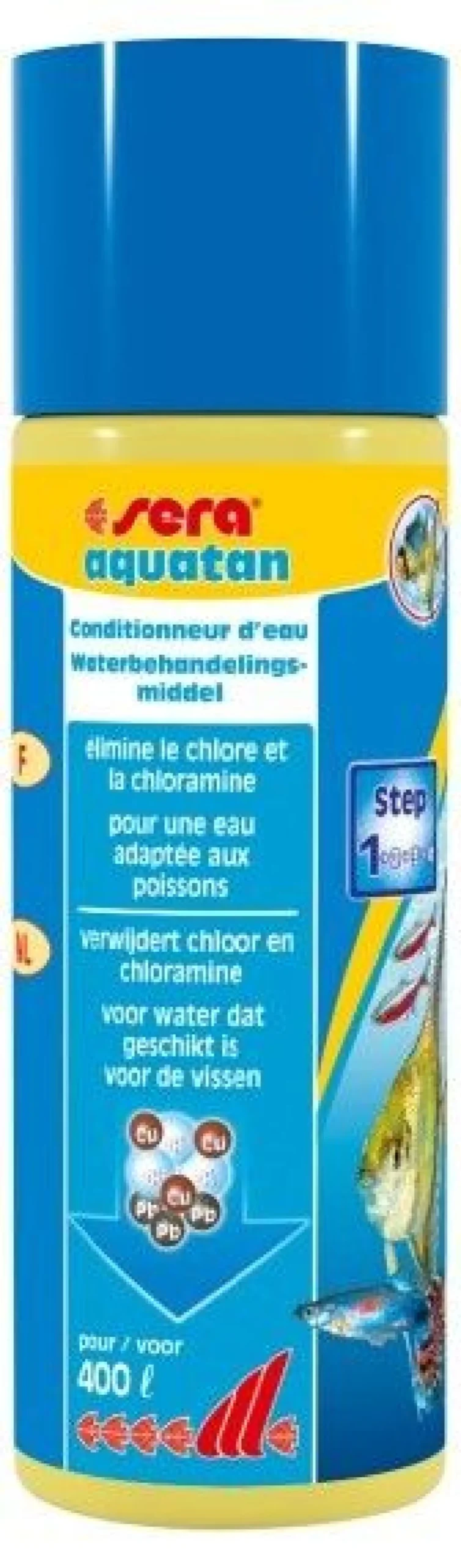 Conditionneur d’eau pour aquarium poisson Aquatan 100ML - Sera