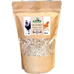 Coquilles brisées 100% naturelles poule 1,5kg - Octave Bauchant