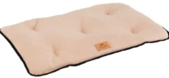 Coussin chien en micro polaire douce Jolly Microfleece 65 beige - Ferplast