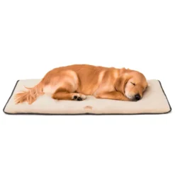 Coussin chien en micro polaire douce Jolly Microfleece 100 beige - Ferplast