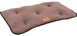 Coussin chien en micro polaire douce Jolly Microfleece 100 taupe - Ferplast