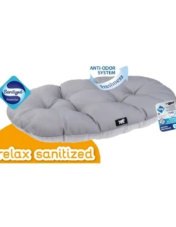 Coussin Relax Sanitized gris taille 6 - Ferplast