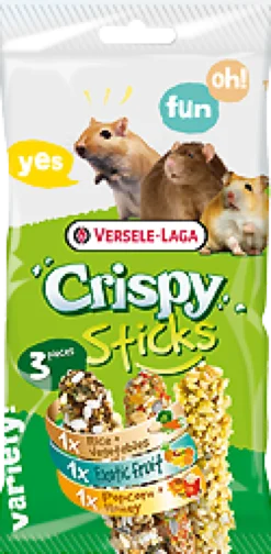 Crispy Sticks Triple Variety Pack Omnivores Versele Laga