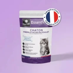 Croquettes chat Essentielle Chaton Premium poulet 400g - Les recettes de Daniel