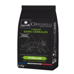 Croquettes chat Originelle Stérilisé Premium poulet 2,5kg - Les recettes de Daniel