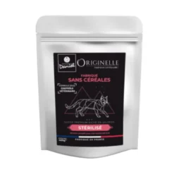 Croquettes chat Originelle Stérilisé Premium saumon 400g - Les recettes de Daniel
