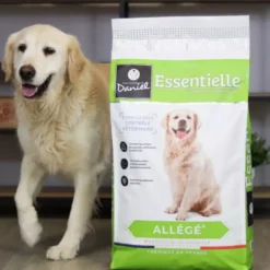 Croquettes chien Essentielle Allégé à la volaille 14kg - Les recettes de Daniel