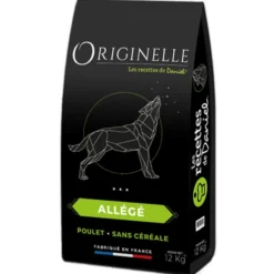 Croquettes chien Originelle Allégé Medium au poulet sans céréales 12kg - Les recettes de Daniel