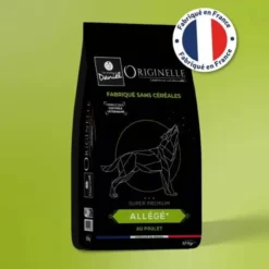 Croquettes chien Originelle Allégé Medium au poulet sans céréales 12kg - Les recettes de Daniel