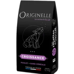 Croquettes chien Originelle Croissance Medium au poulet sans céréales 12kg - Les recettes de Daniel