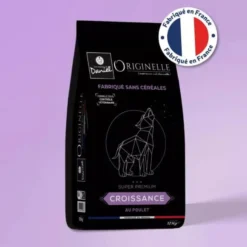 Croquettes chien Originelle Croissance Medium au poulet sans céréales 12kg - Les recettes de Daniel
