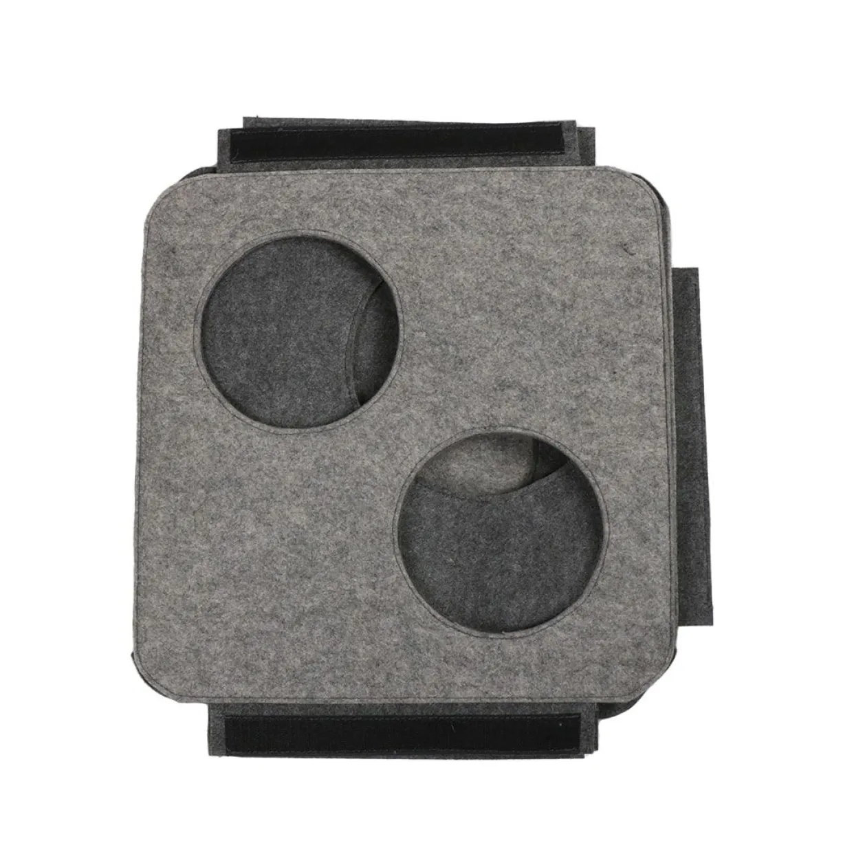 Cube de jeu pour chat en feutre Nala gris - D&D Home