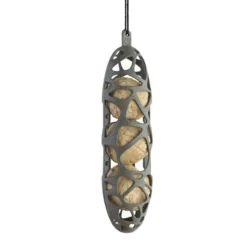 Distributeur de boules de graisse pour oiseaux sauvages en plastique recyclé Fauna Sam - Gaun