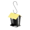Distributeur mixte pour oiseaux sauvages en métal modèle maison - Gaun
