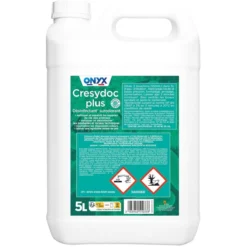 Désinfectant surodorant poulailler, niche, clapier, maison Cresydoc Plus 5L - Onyx