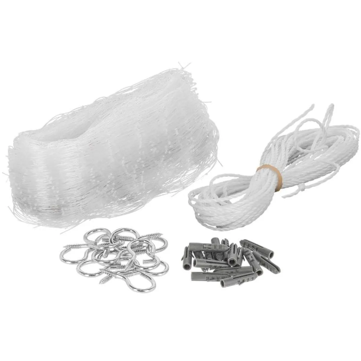 Filet de protection chat transparent L 3x4m - Kerbl