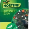 Filet de protection oiseaux pour poule vert Birdnet 5x10m - Nortene