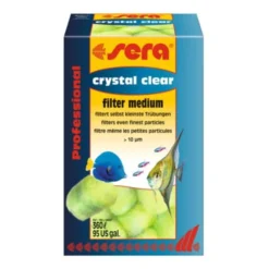 Filtration mécanique haute performance aquarium Crystal Clear Professional - Sera