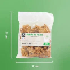 Friandise chien viande de poulet séchée 200g - Les recettes de Daniel