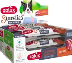 Friandise crémeuse chien stick Sweeties 14g canard - Zolux