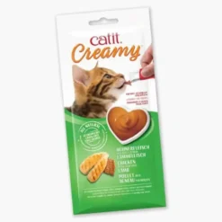 Friandise à lécher chat Creamy 10g poulet et agneau - Catit
