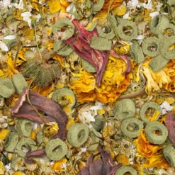 Friandise pour tortue terrestre fleurs Flowers’n’Loops Nature 140g - Sera